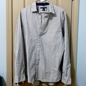 Michael Kors long sleeve plaid shirt.